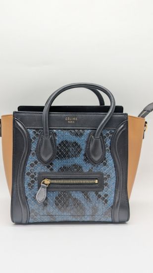 Picture of Celine Nano Luggage Python