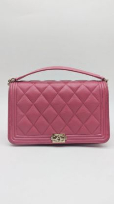 Picture of Chanel Boy WOC Caviar Pink GHW