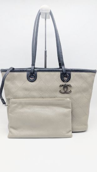 Picture of Chanel Neverfull Taupe Caviar Tote